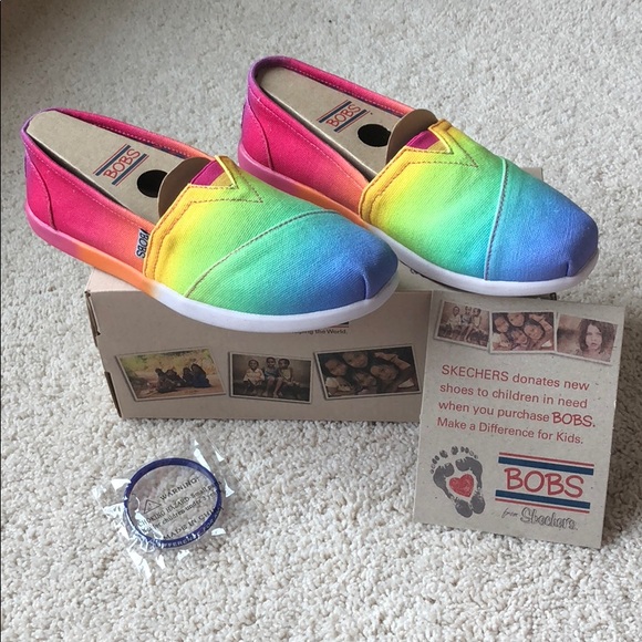 bobs rainbow shoes